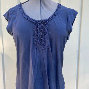 Daniel Rainn - Women's Navy Short Sleeve Blouse